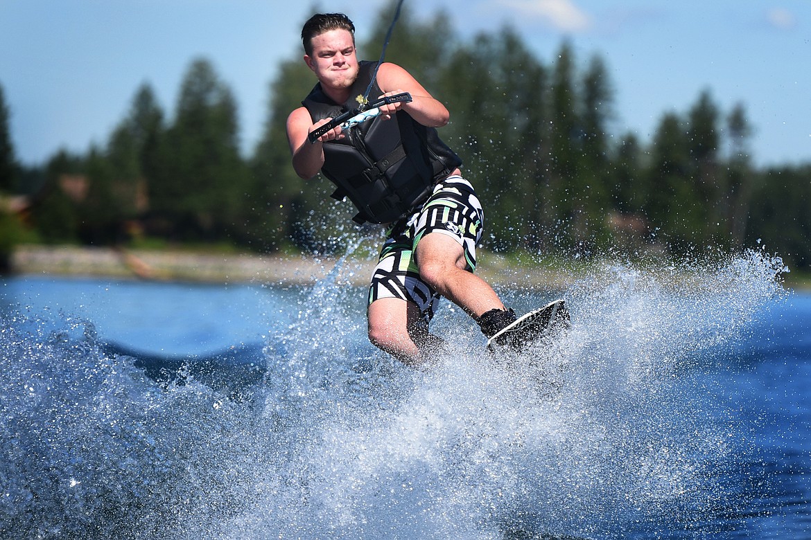 Wakeboard Academy teaches people how to shred on water Bigfork Eagle